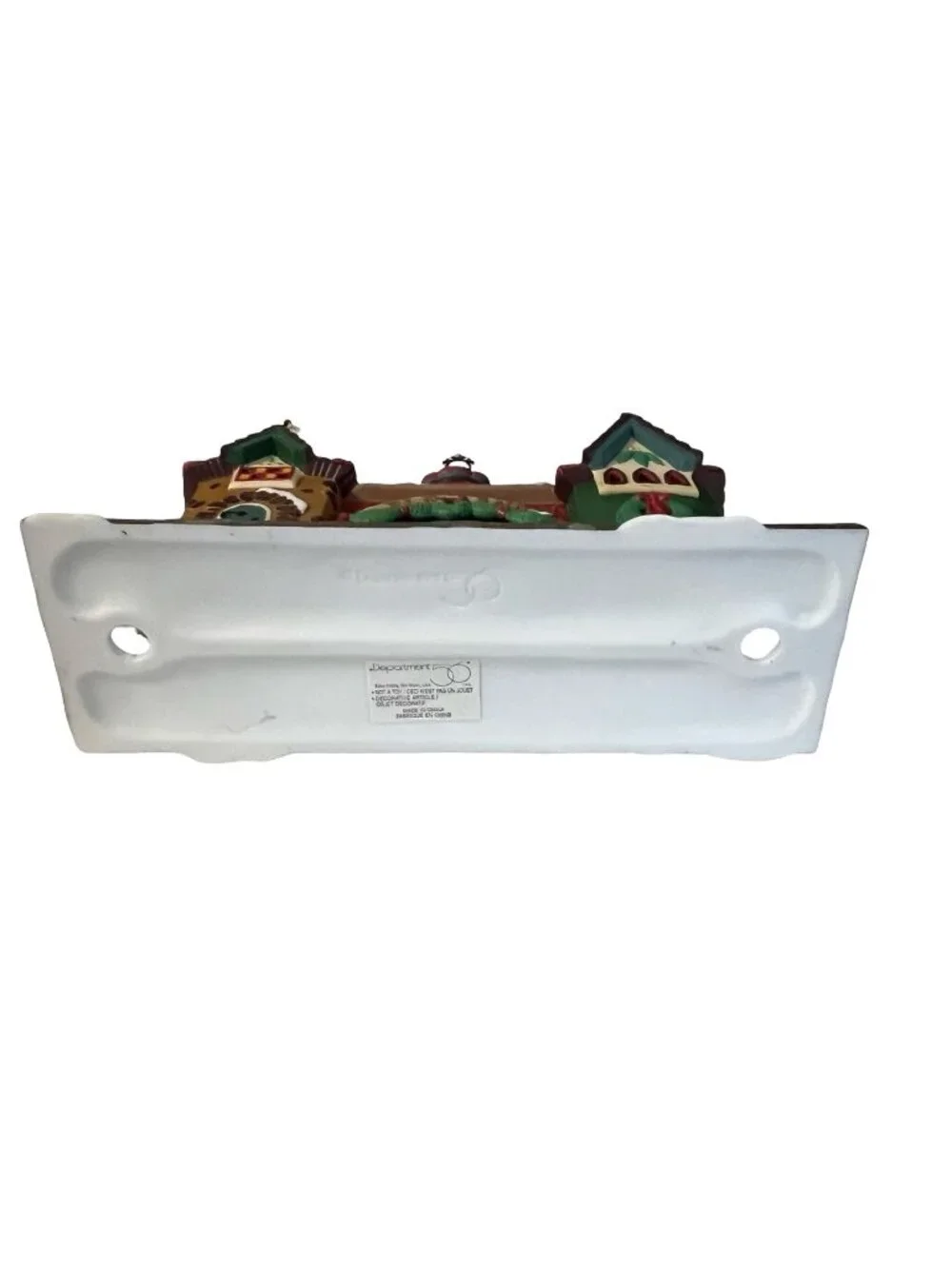 Department 56 Snow Village Gate Arch Building Christmas Village Piece 9”